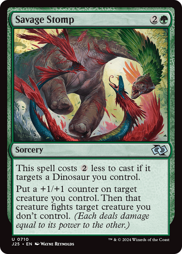 Savage Stomp [Foundations Jumpstart] | Local Legends