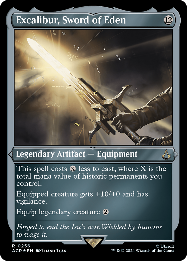 Excalibur, Sword of Eden (Foil Etched) [Assassin's Creed] | Local Legends