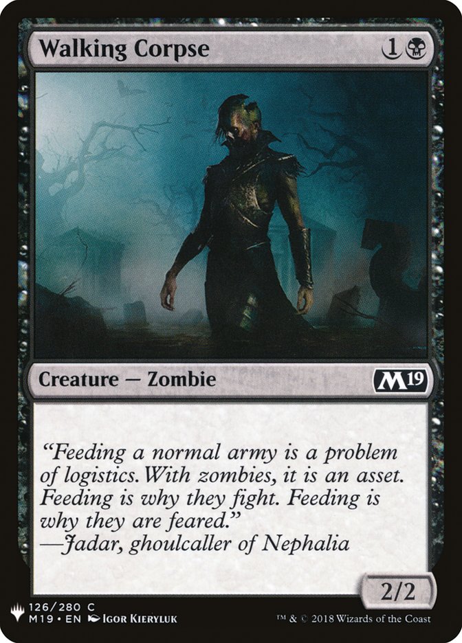 Walking Corpse [Mystery Booster] | Local Legends