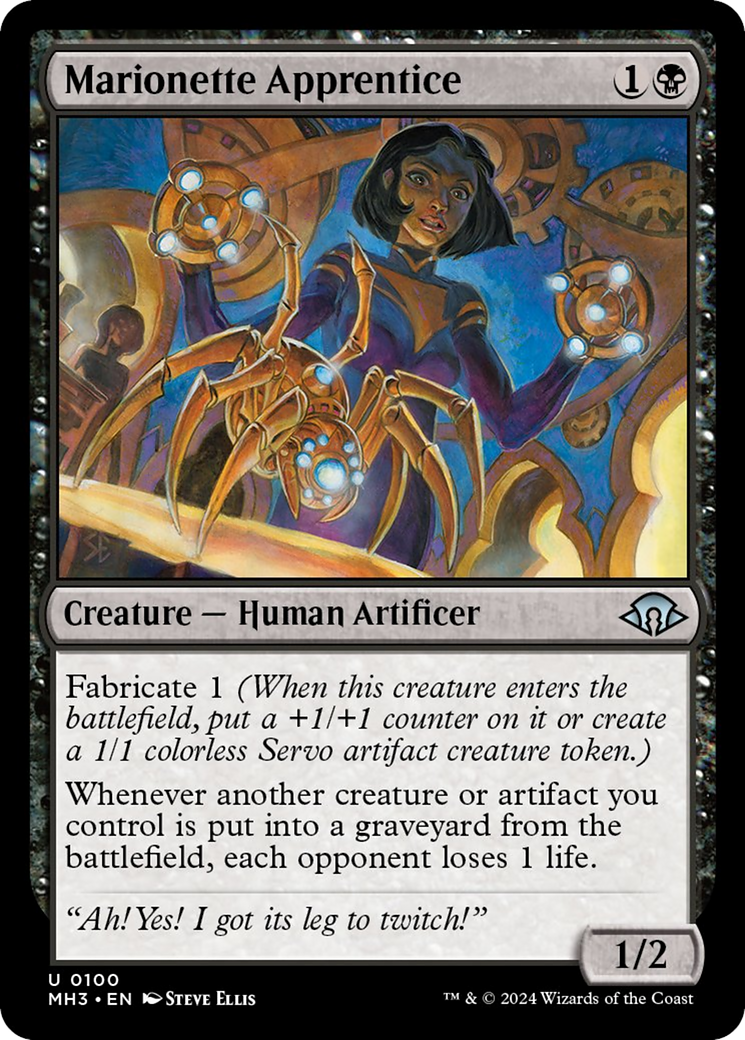 Marionette Apprentice [Modern Horizons 3] | Local Legends