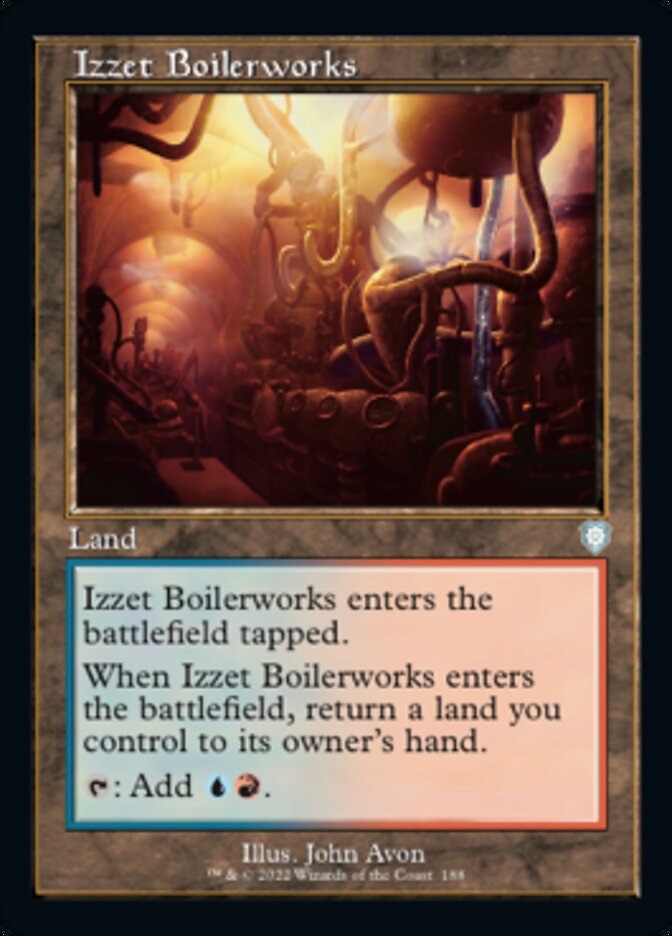 Izzet Boilerworks (Retro) [The Brothers' War Commander] | Local Legends