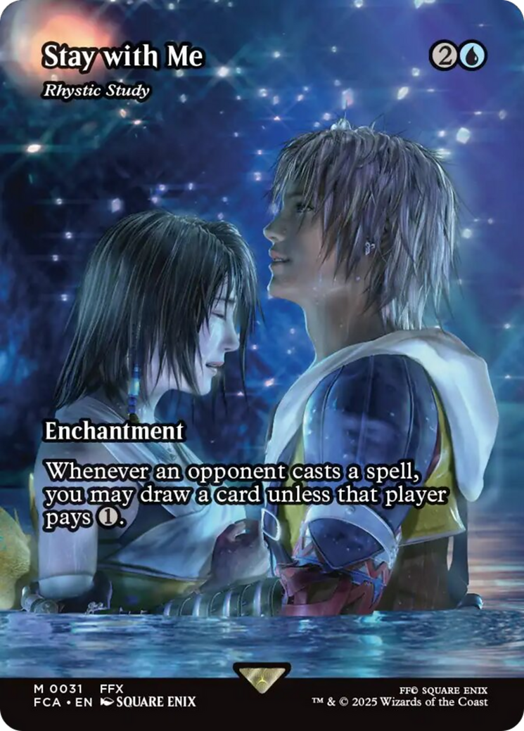 Stay with Me - Rhystic Study (Showcase) [FINAL FANTASY : Through the Ages] | Local Legends