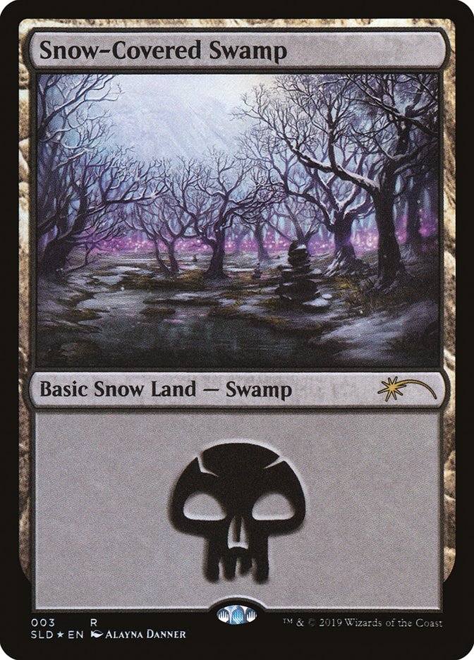 Snow-Covered Swamp (003) [Secret Lair Drop Series] | Golgari Games