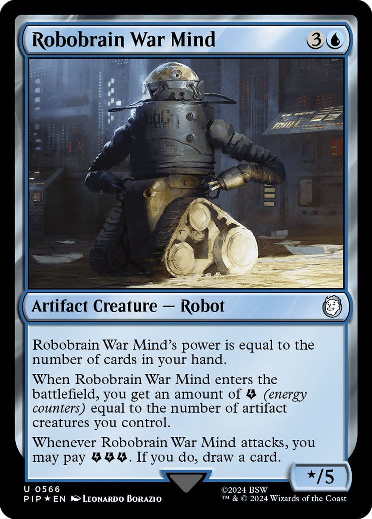 Robobrain War Mind (Surge Foil) [Fallout] | Local Legends