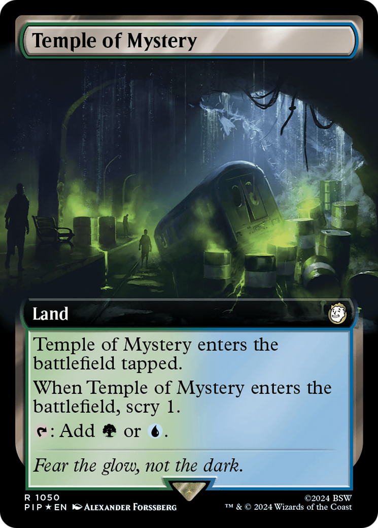 Temple of Mystery (Extended Art) (Surge Foil) [Fallout] | Local Legends