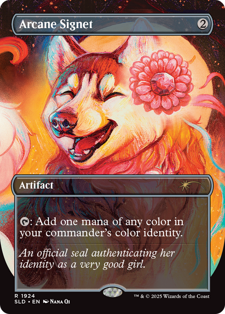 Arcane Signet (1924) (Rainbow Foil) [Secret Lair Drop Series] | Local Legends