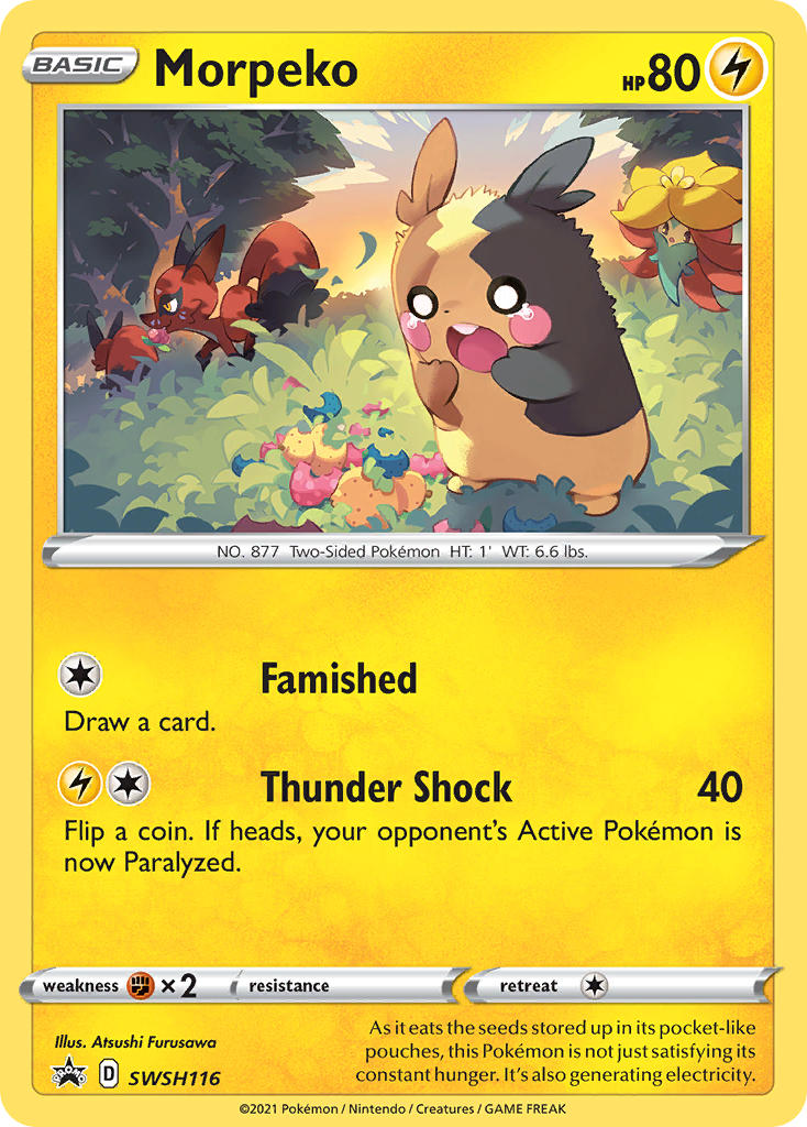 Morpeko (SWSH116) [Sword & Shield: Black Star Promos] | Local Legends