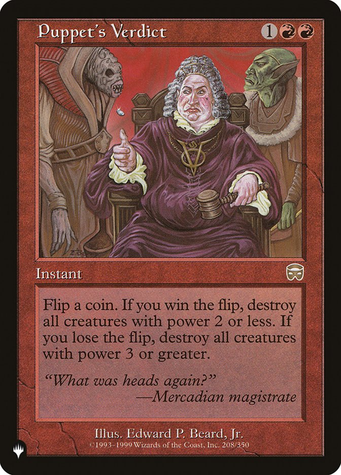 Puppet's Verdict [The List] | Local Legends