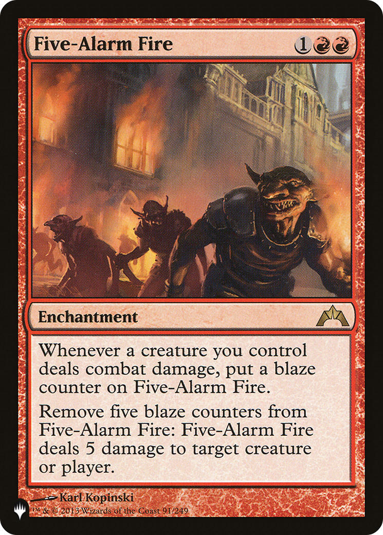 Five-Alarm Fire [The List] | Local Legends