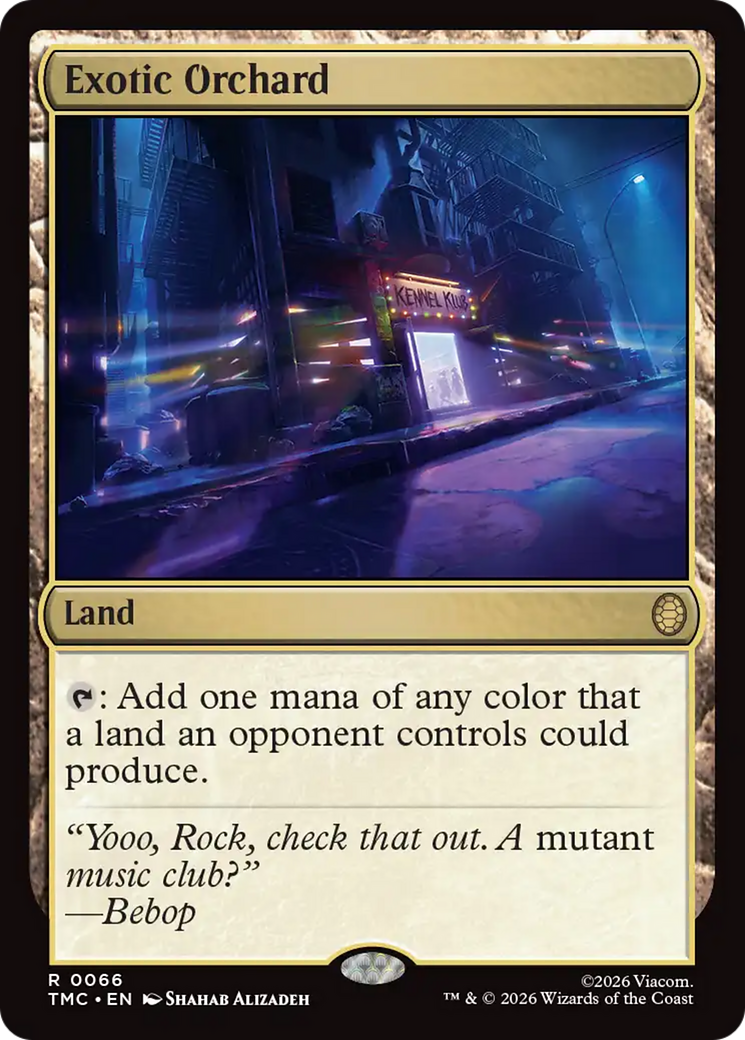 Exotic Orchard [Teenage Mutant Ninja Turtles Commander] | Local Legends
