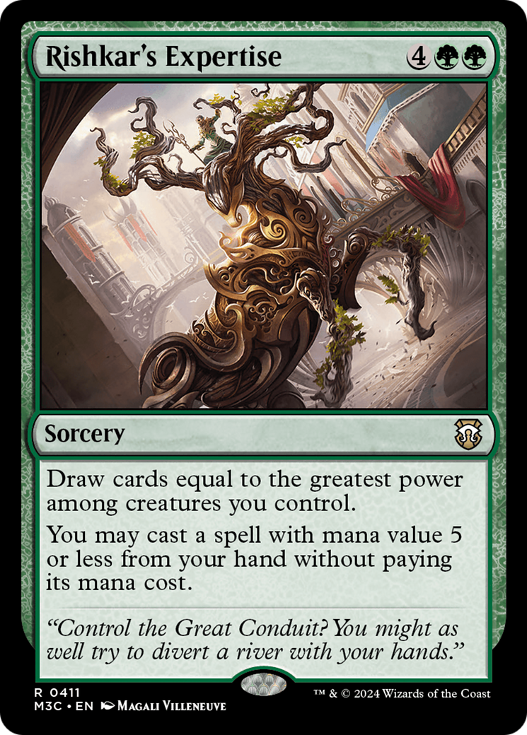 Rishkar's Expertise (Ripple Foil) [Modern Horizons 3 Commander] | Local Legends