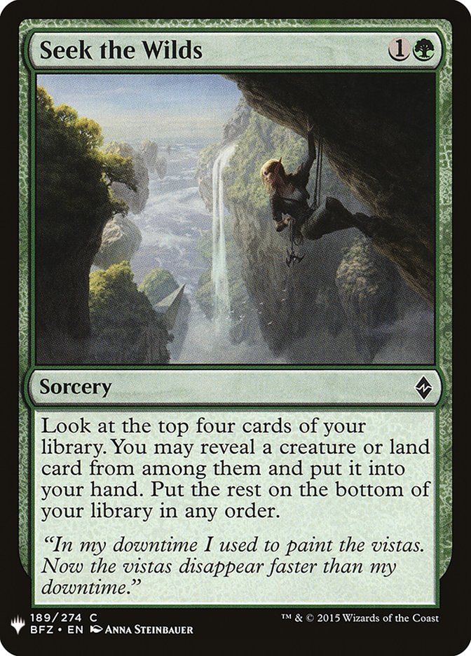 Seek the Wilds [Mystery Booster] | Local Legends