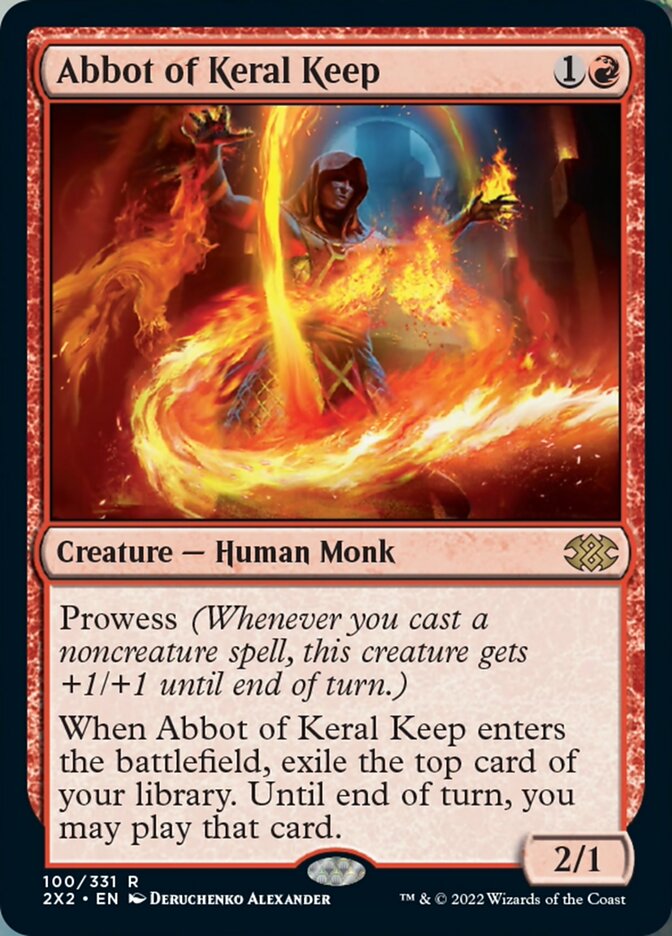 Abbot of Keral Keep [Double Masters 2022] | Local Legends