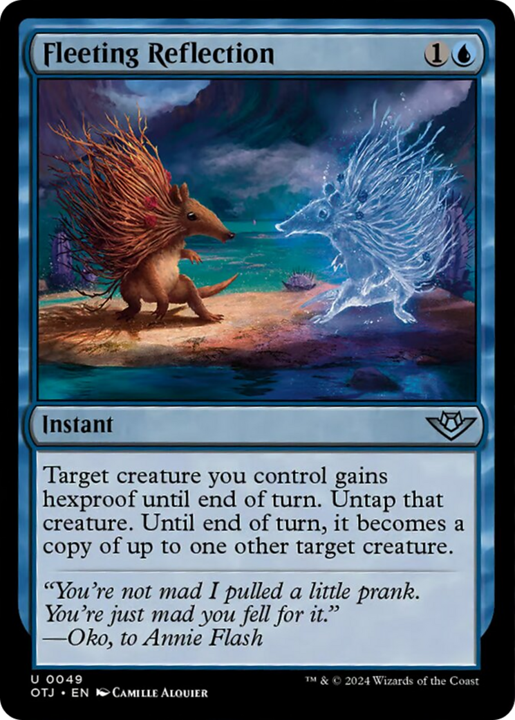 Fleeting Reflection [Outlaws of Thunder Junction] | Local Legends