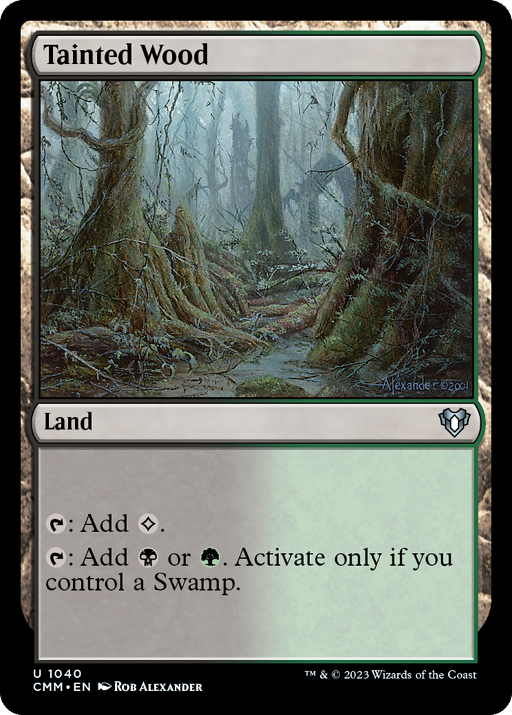 Tainted Wood [Commander Masters] | Local Legends