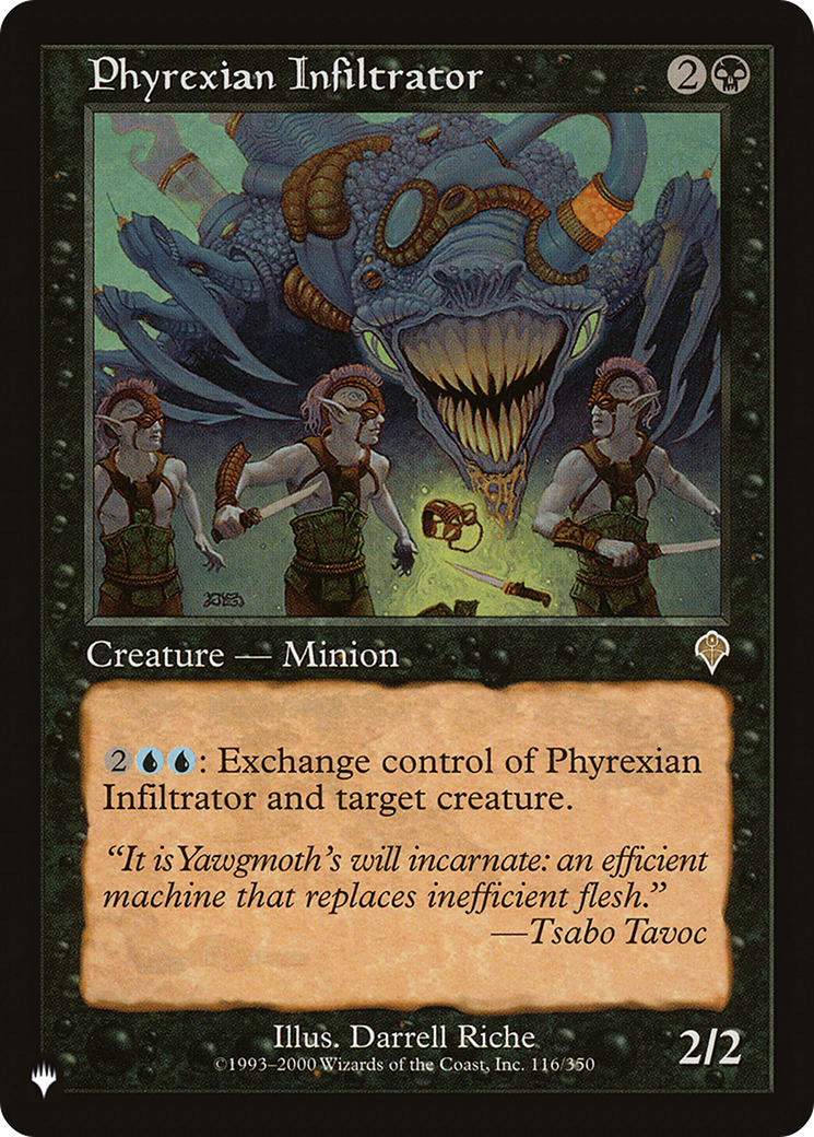 Phyrexian Infiltrator [The List] | Golgari Games