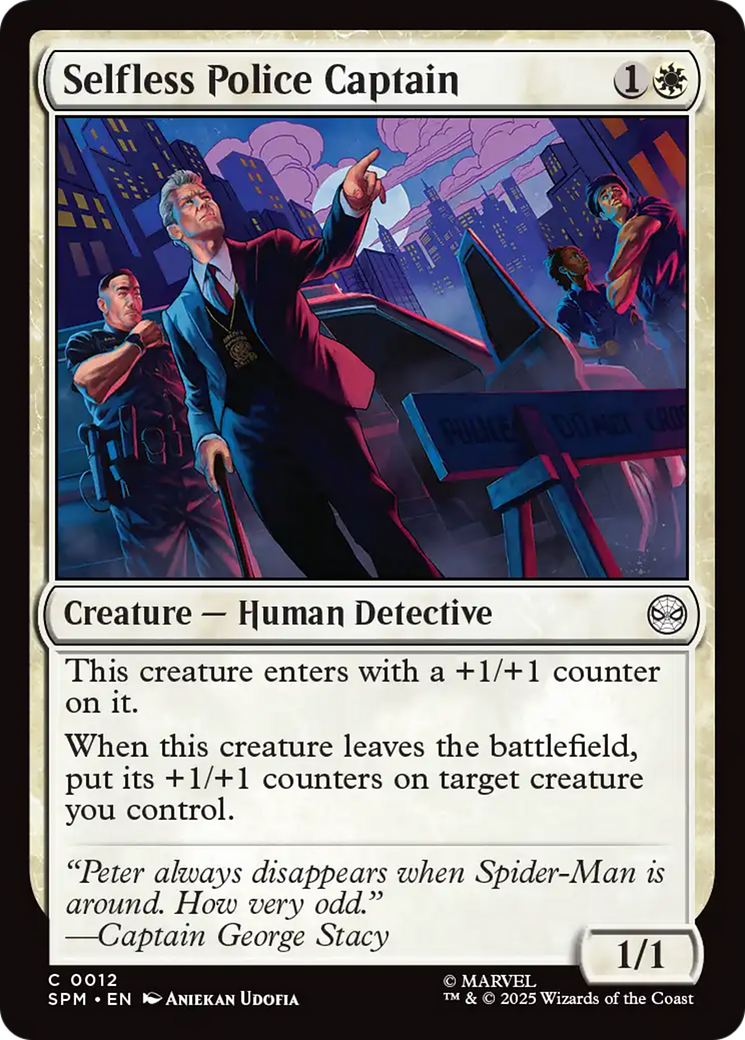 Selfless Police Captain [Marvel's Spider-Man] | Local Legends