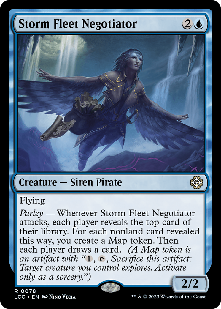 Storm Fleet Negotiator [The Lost Caverns of Ixalan Commander] | Local Legends