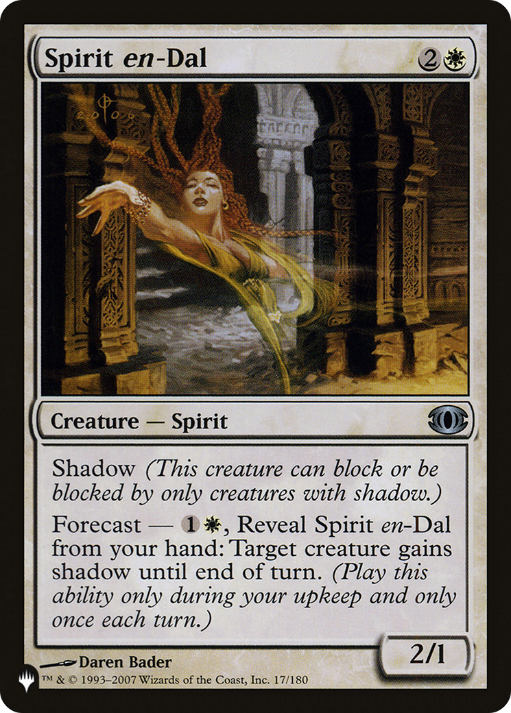 Spirit en-Dal [The List] | Local Legends