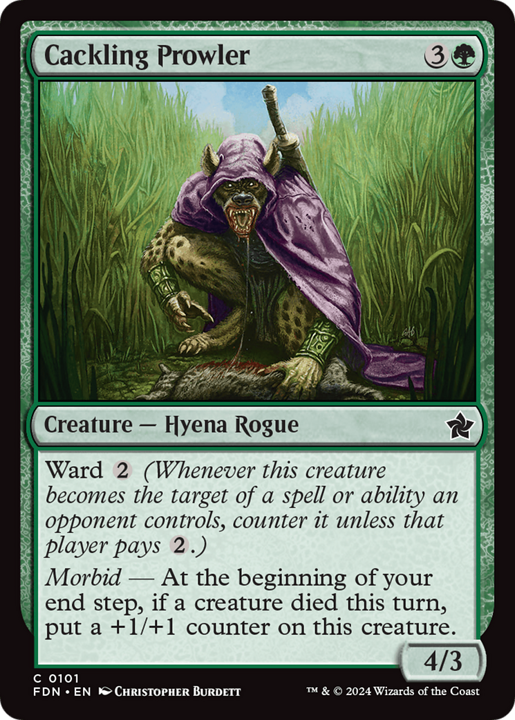 Cackling Prowler [Foundations] | Local Legends