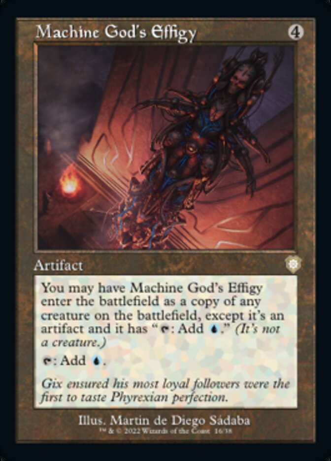Machine God's Effigy (Retro) [The Brothers' War Commander] | Local Legends