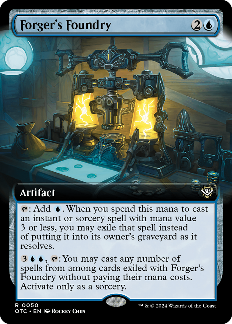 Forger's Foundry (Extended Art) [Outlaws of Thunder Junction Commander] | Local Legends