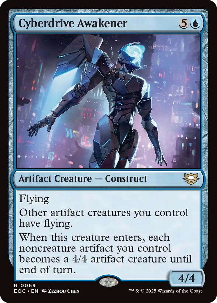 Cyberdrive Awakener [Edge of Eternities Commander] | Local Legends