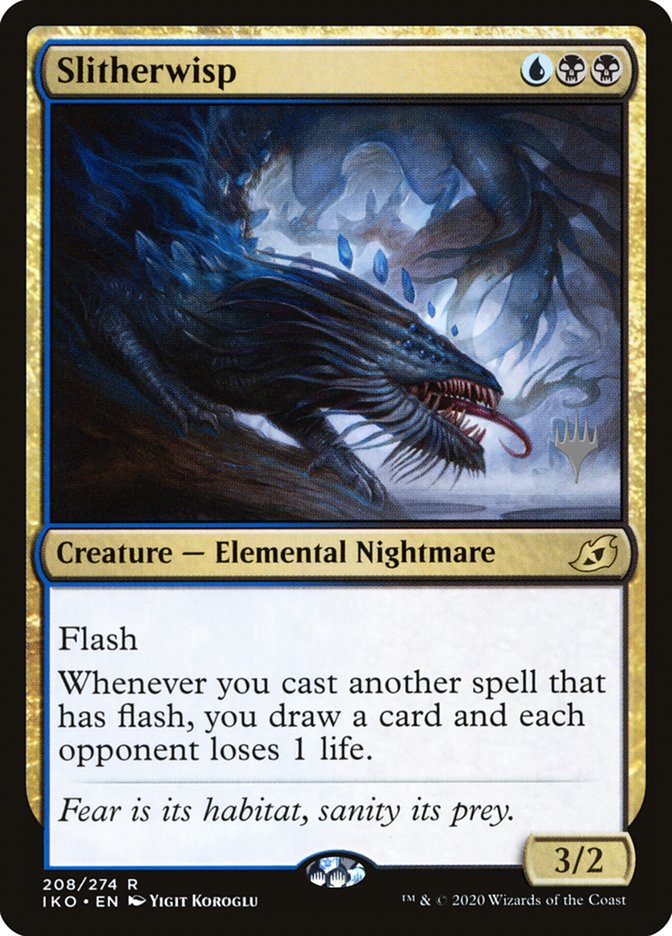 Slitherwisp (Promo Pack) [Ikoria: Lair of Behemoths Promos] | Local Legends