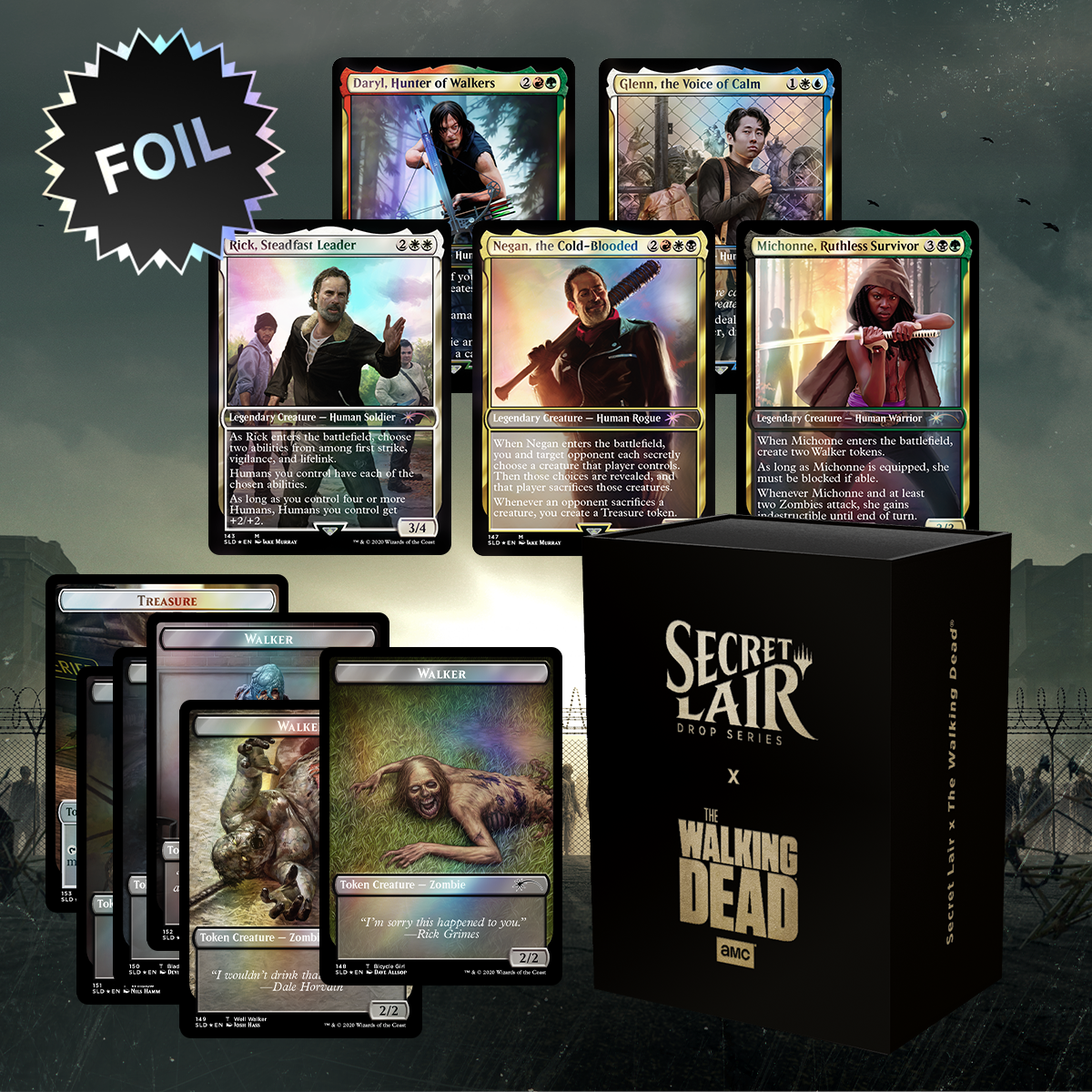 Secret Lair: Drop Series - The Walking Dead (Foil Edition) | Local Legends