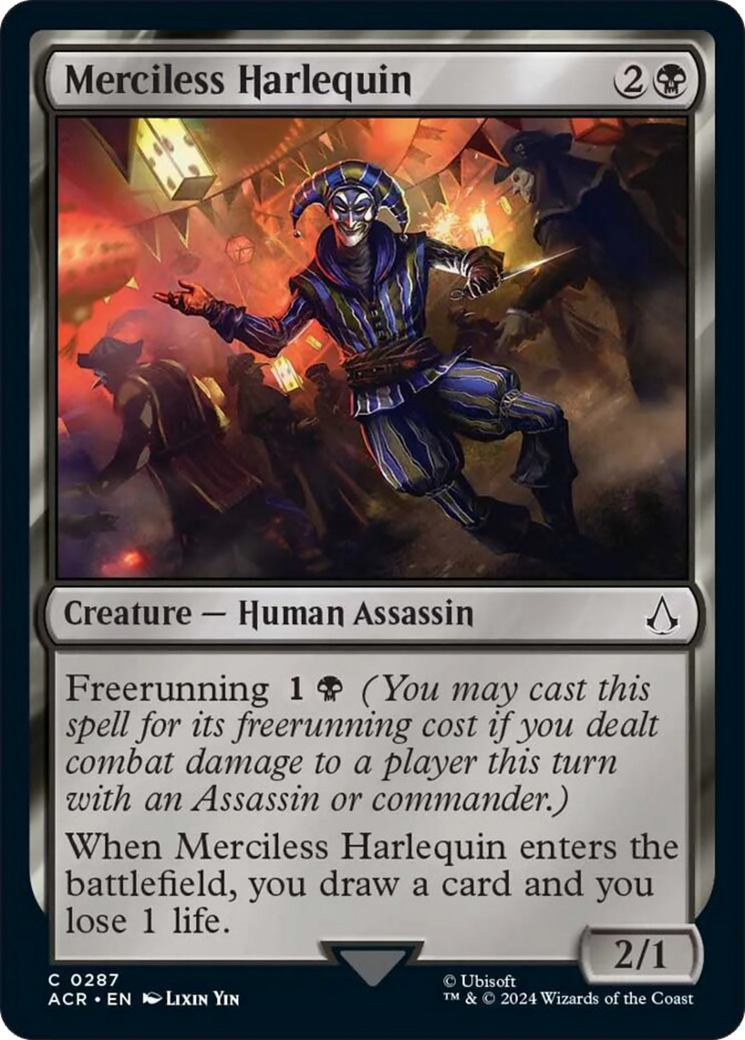 Merciless Harlequin [Assassin's Creed] | Golgari Games