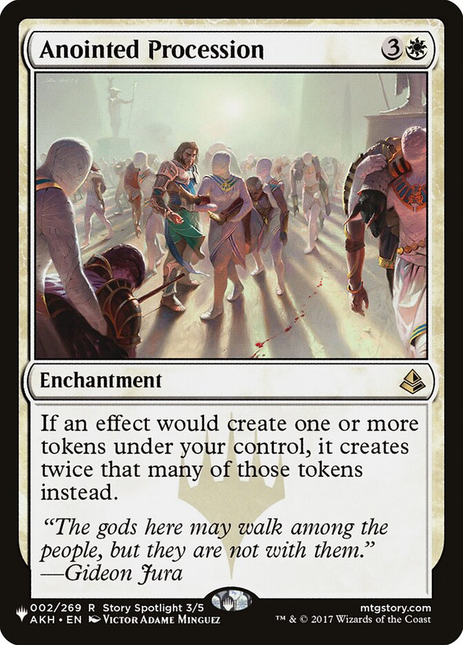 Anointed Procession [The List] | Local Legends