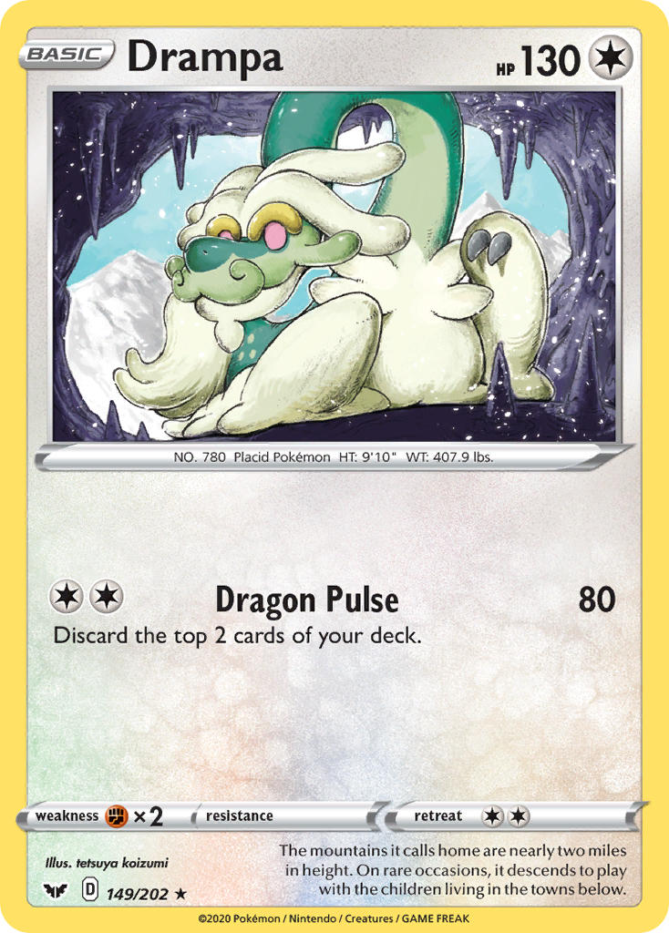 Drampa (149/202) [Sword & Shield: Base Set] | Local Legends