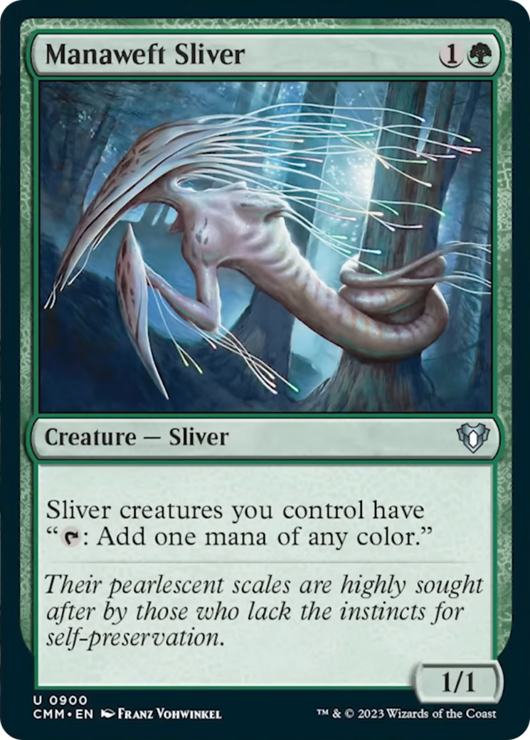 Manaweft Sliver [Commander Masters] | Local Legends