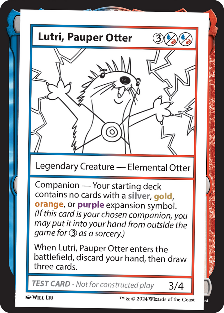 Lutri, Pauper Otter [Mystery Booster 2 Playtest Cards] | Local Legends