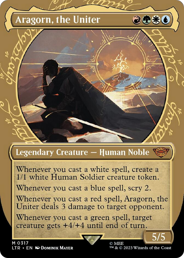 Aragorn, the Uniter (Showcase Ring Frame) [The Lord of the Rings: Tales of Middle-Earth] | Local Legends