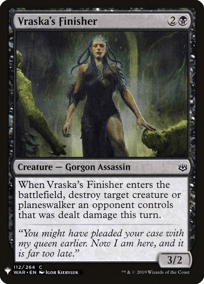 Vraska's Finisher [Mystery Booster] | Local Legends