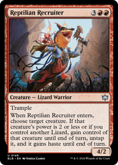 Reptilian Recruiter [Bloomburrow] | Golgari Games