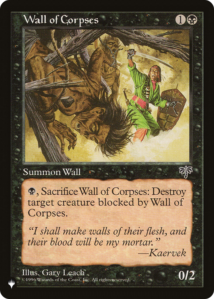 Wall of Corpses [The List] | Local Legends