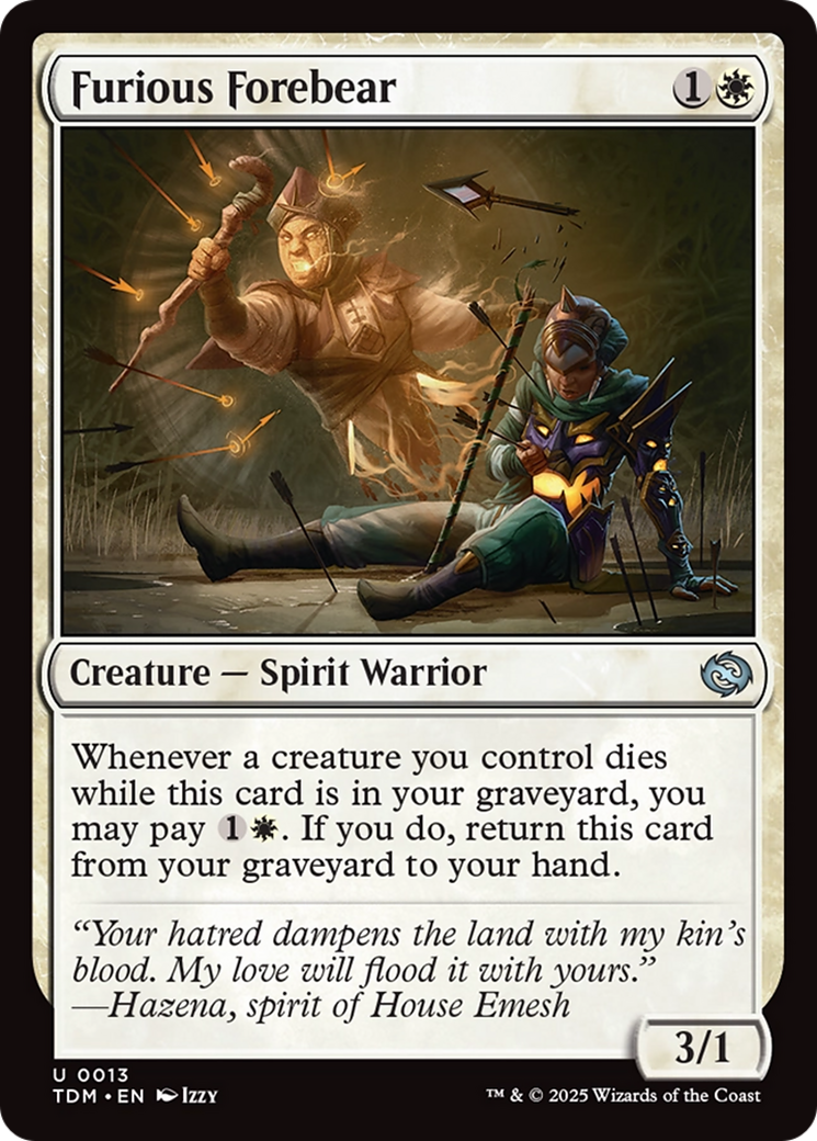 Furious Forebear [Tarkir: Dragonstorm] | Local Legends