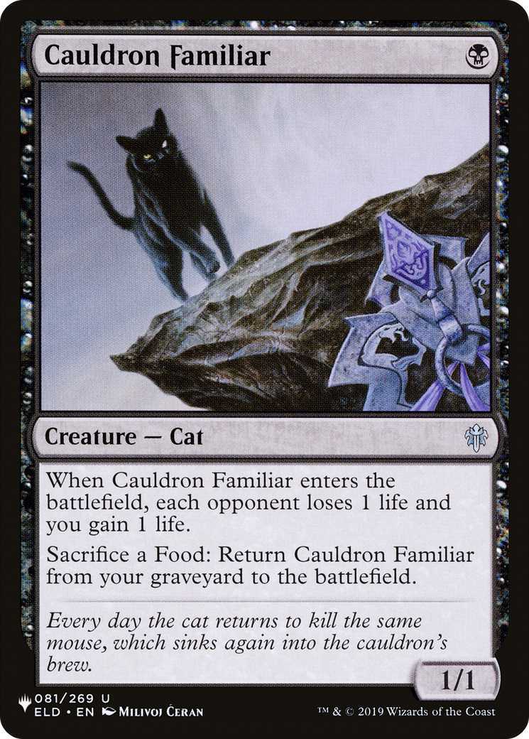 Cauldron Familiar [The List] | Local Legends