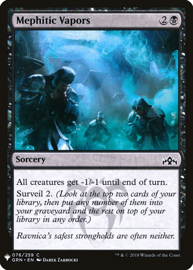 Mephitic Vapors [Mystery Booster] | Local Legends