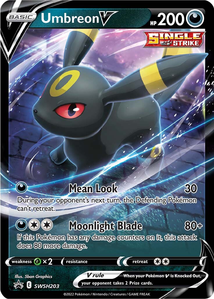 Umbreon V (SWSH203) [Sword & Shield: Black Star Promos] | Local Legends
