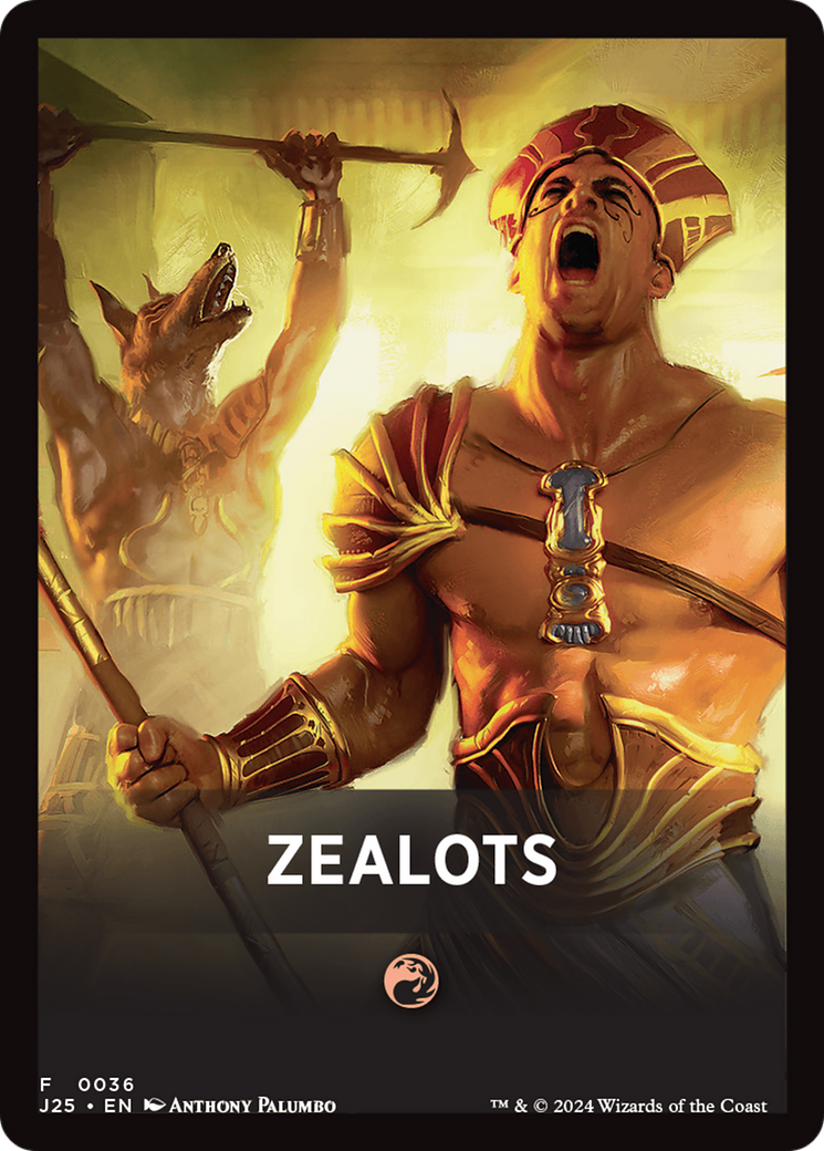 Zealots Theme Card [Foundations Jumpstart Front Cards] | Local Legends