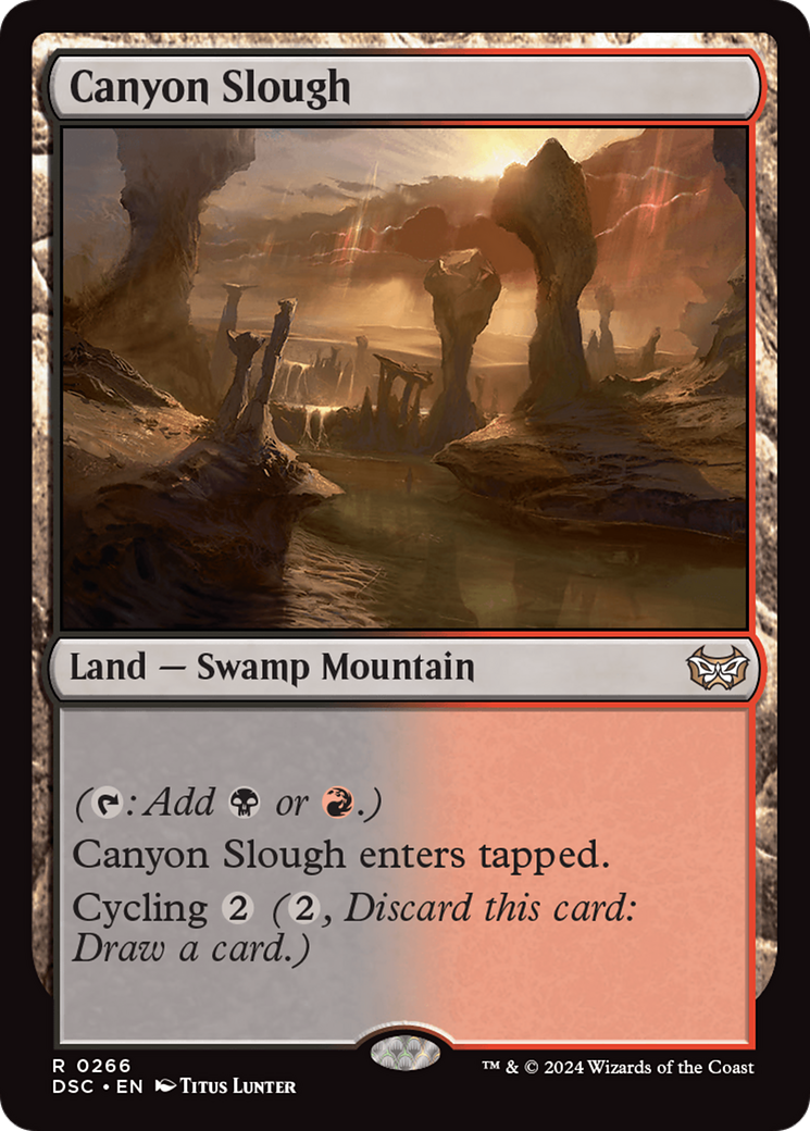 Canyon Slough [Duskmourn: House of Horror Commander] | Local Legends