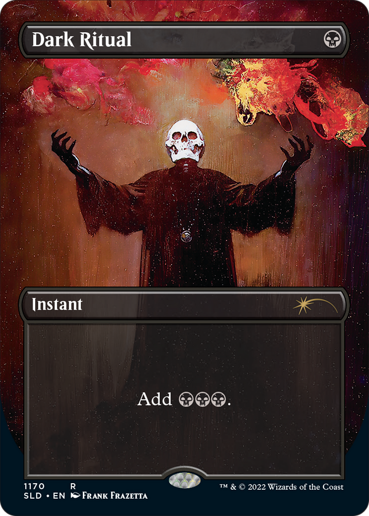 Dark Ritual (Borderless) [Secret Lair Drop Series] | Local Legends