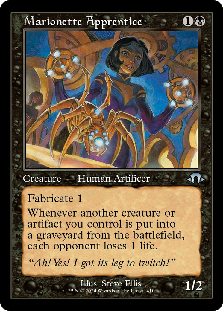Marionette Apprentice (Retro) [Modern Horizons 3] | Local Legends