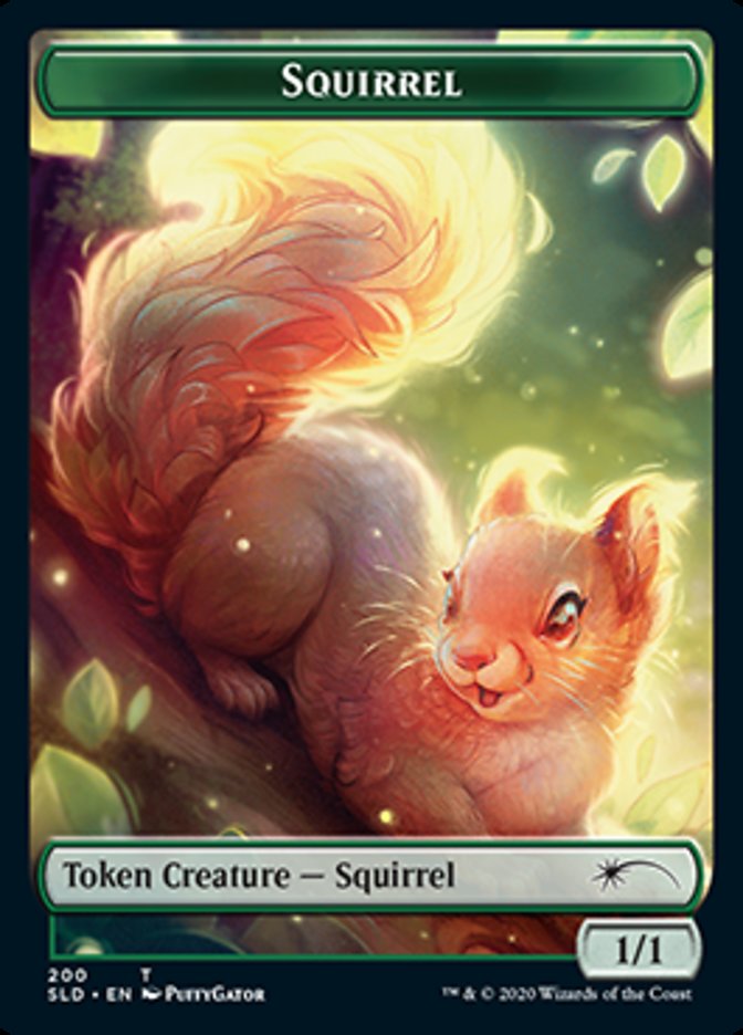 Squirrel Token [Secret Lair Drop Series] | Local Legends