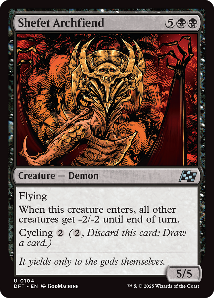 Shefet Archfiend [Aetherdrift] | Local Legends