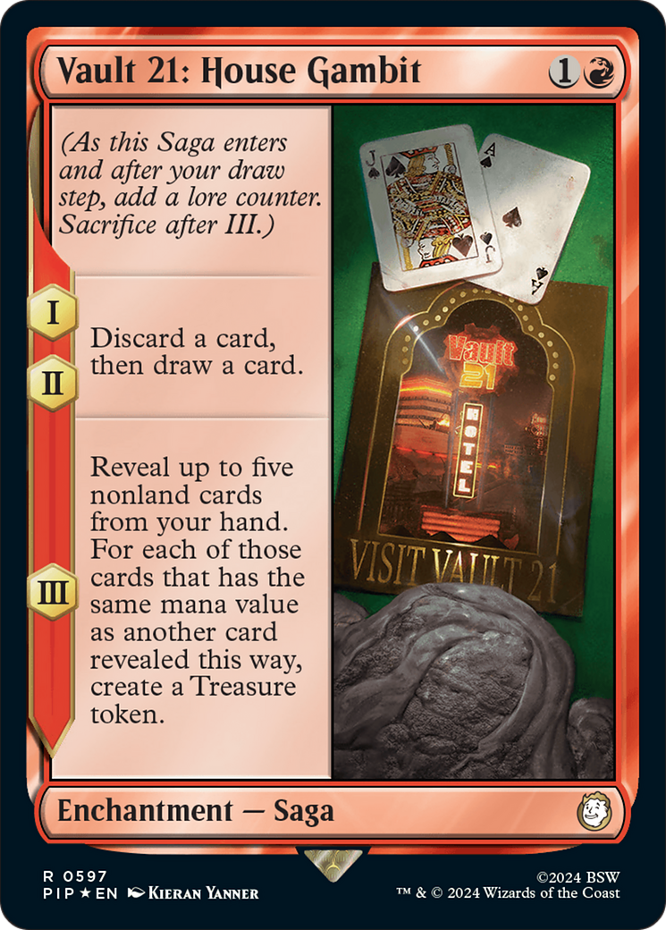 Vault 21: House Gambit (Surge Foil) [Fallout] | Local Legends