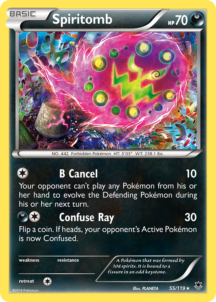 Spiritomb (55/119) [XY: Phantom Forces] | Local Legends